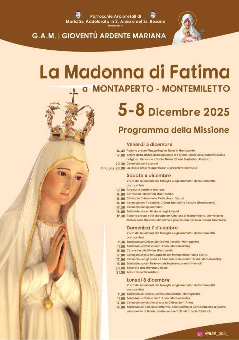 Missione a Montemiletto e Montaperto